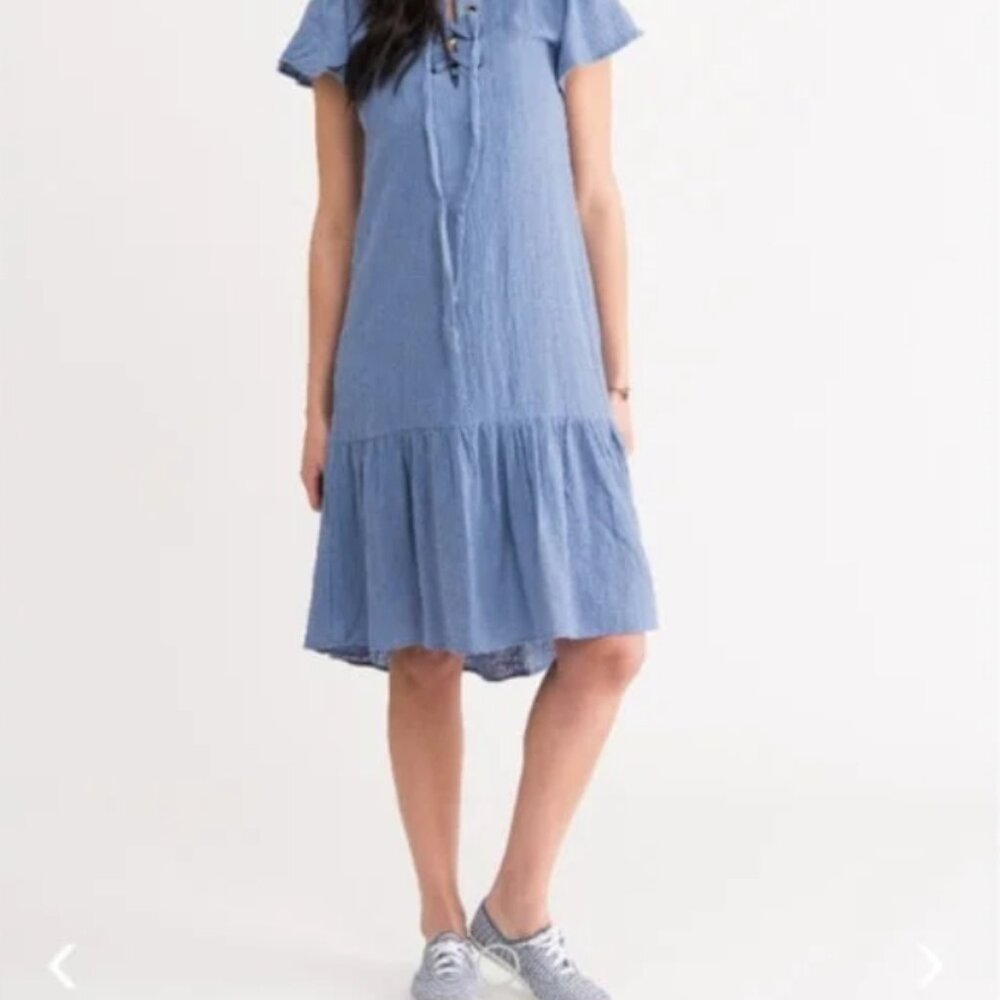 NWT Bates Dress (Drop Waist) Denim